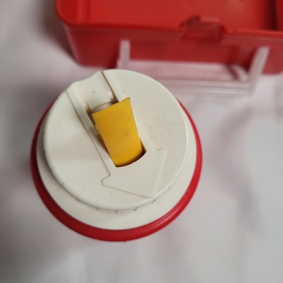 VTG 1987 ALF Red Plastic Lunchbox w/Thermos - Picture 11 of 15